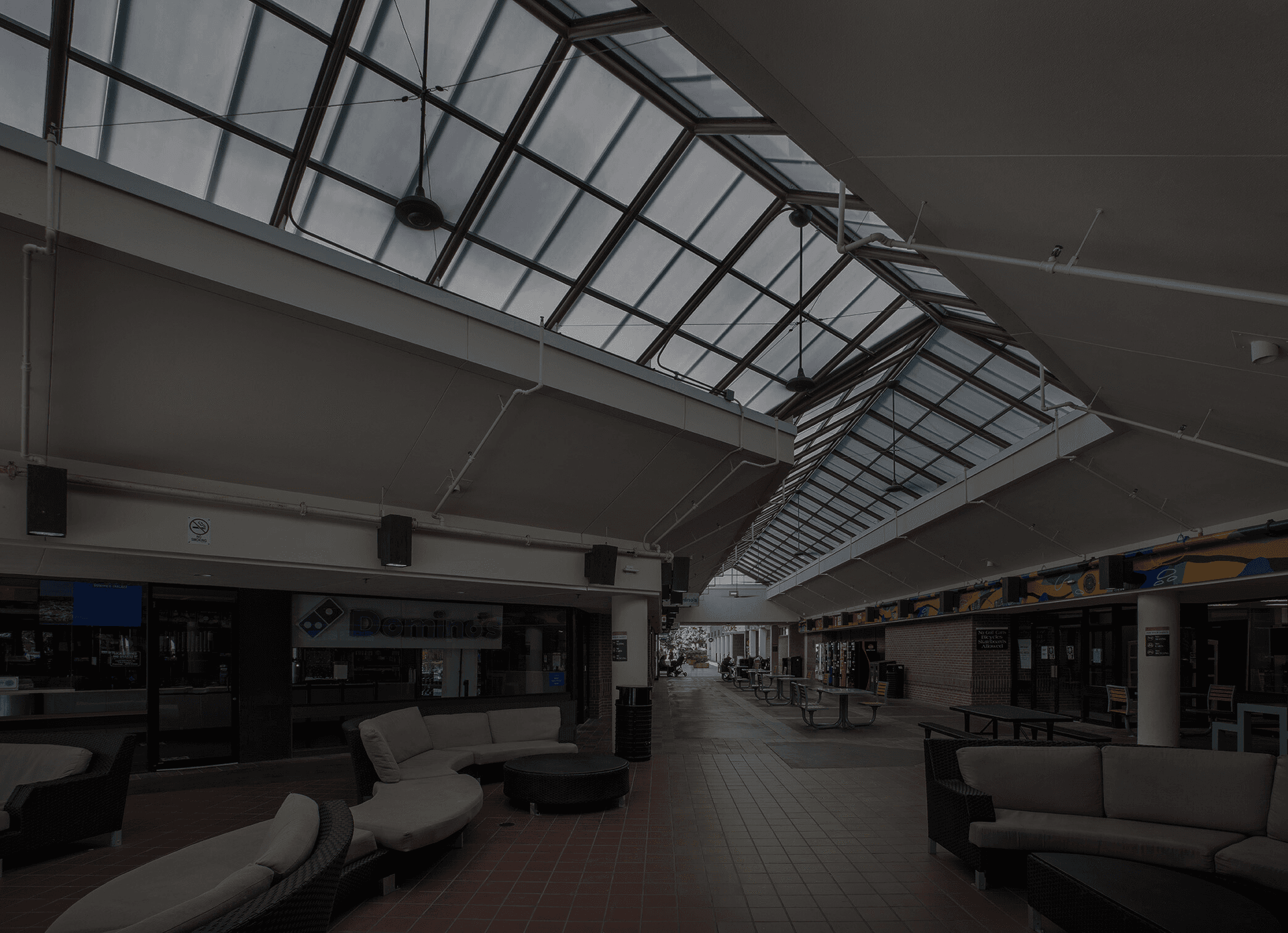 Skylight - darkened